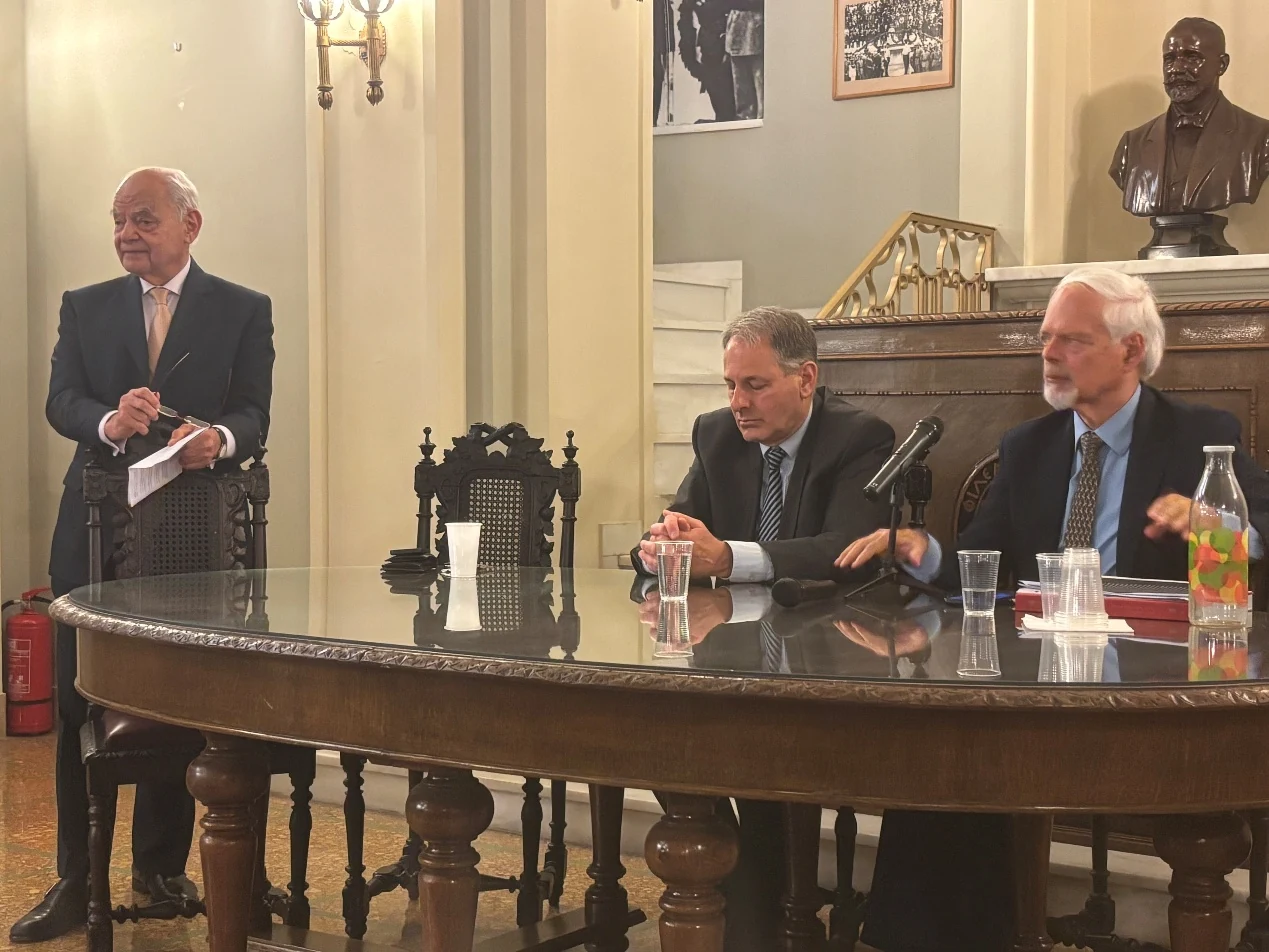 Ελευθέριος Βενιζέλος και Παναγιώτης Κανελλόπουλος