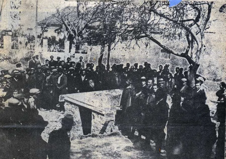 Ένα ακόμη στιγμιότυπο από την κηδεία του Ελευθερίου Βενιζέλου.
