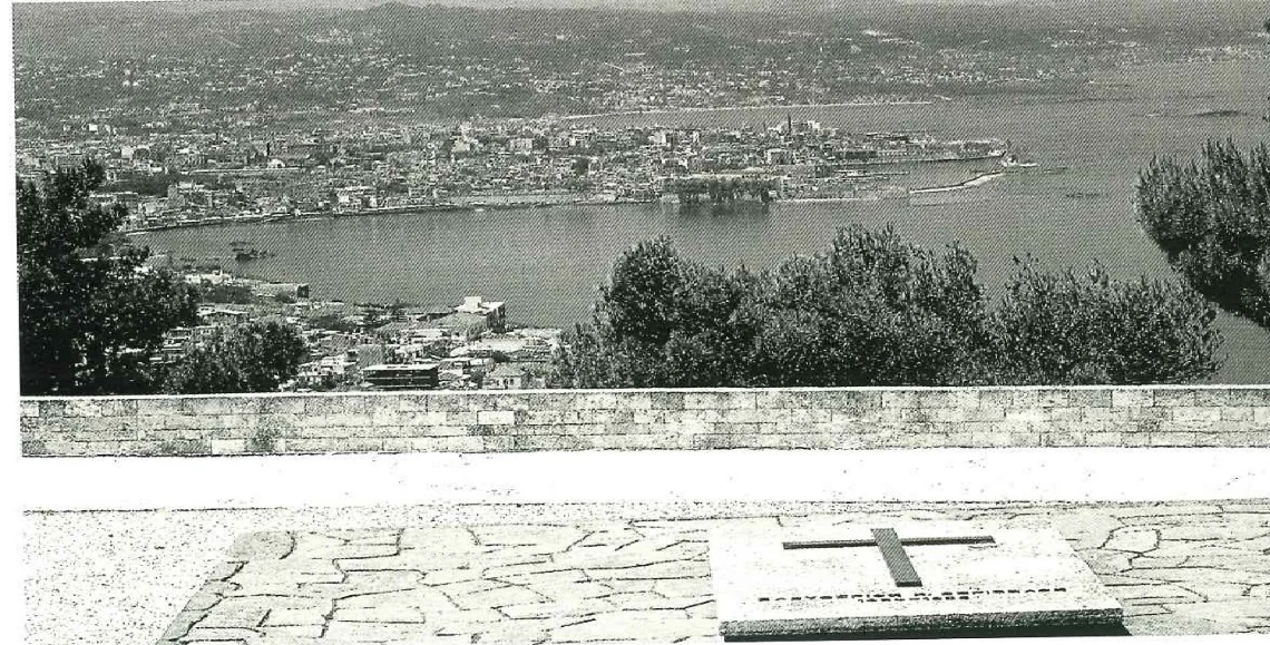 Ο τάφος του Ελευθερίου Βενιζέλου στο Ακρωτήρι Χανίων.