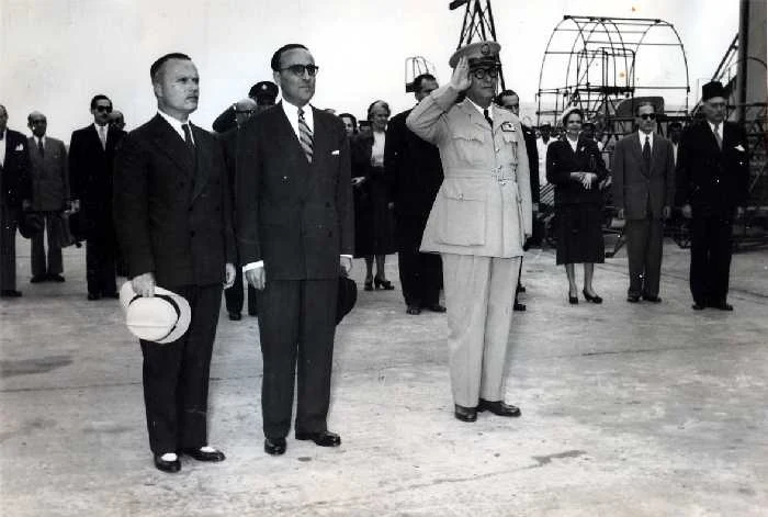 Υποδοχή του Σοφοκλή Βενιζέλου στο πλαίσιο επίσκεψής του στο εξωτερικό.