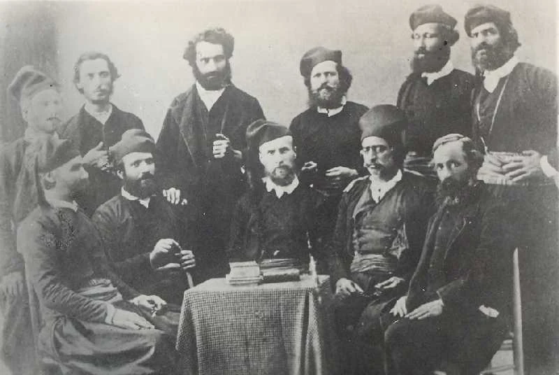 Κρήτες αγωνιστές της περιόδου 1885-1910.