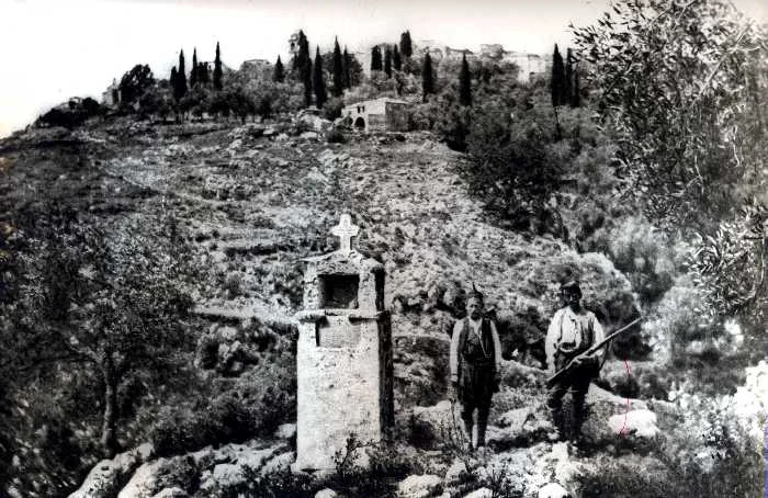 Άποψη της Χειμάρρας στη Βόρειο Ήπειρο εκείνης της εποχής.